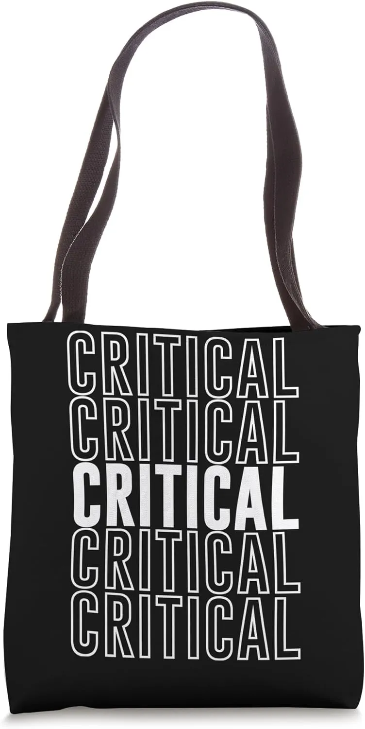 Critical Tote Bag