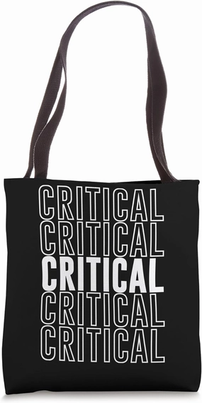 Critical Tote Bag