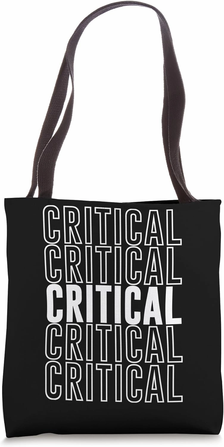 Critical Tote Bag