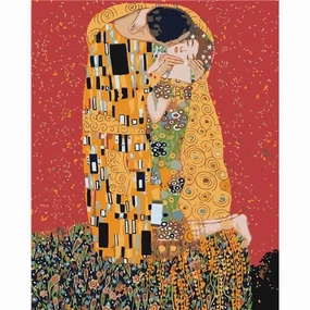 Cross Stitch | The Kiss
