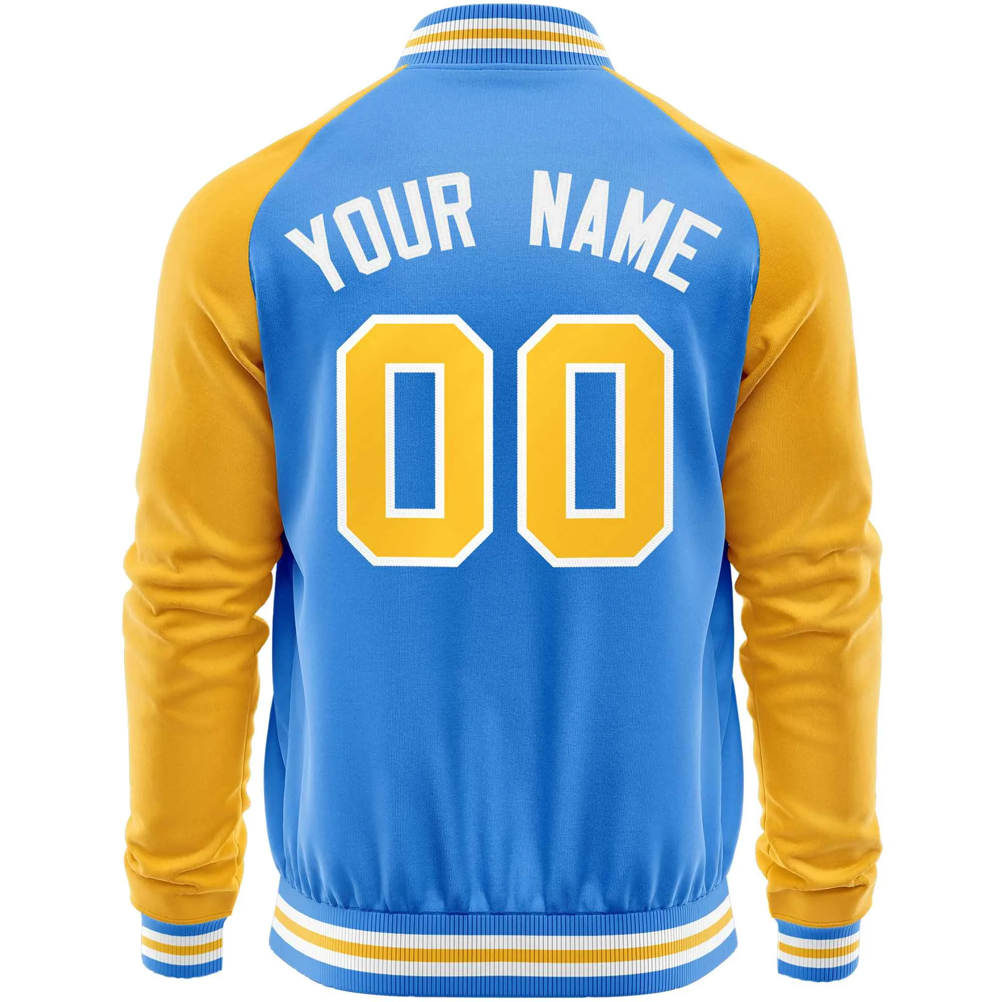 Custom Raglan Sleeves Casual Lightweight Varsity Jacket Personalized Stitched Letters & Number  Baseball Coat