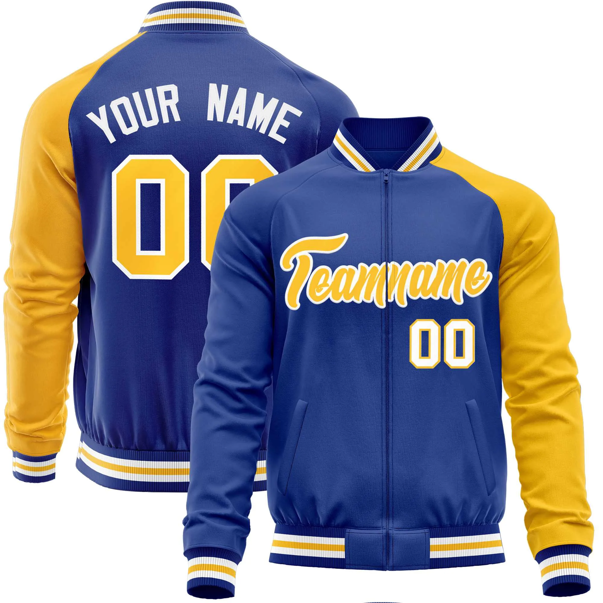 Custom Raglan Sleeves Casual Lightweight Varsity Jacket Personalized Stitched Letters & Number  Baseball Coat