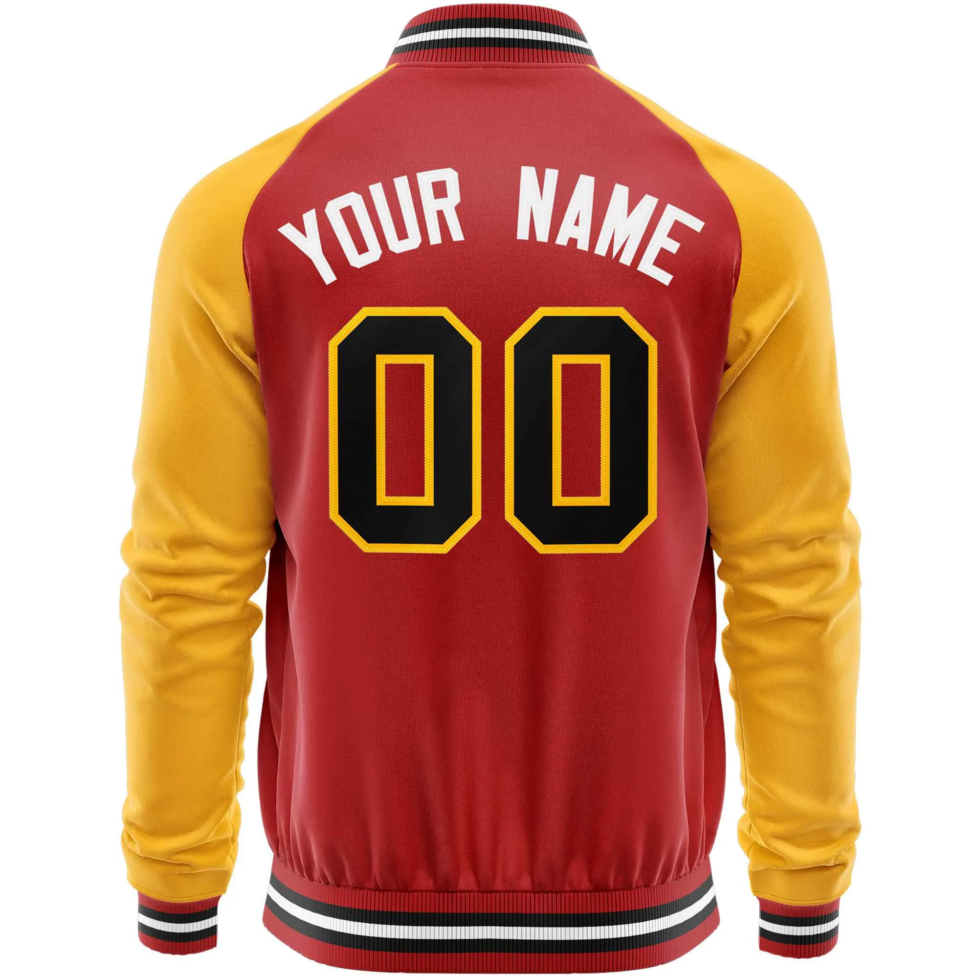 Custom Raglan Sleeves Casual Lightweight Varsity Jacket Personalized Stitched Letters & Number  Baseball Coat