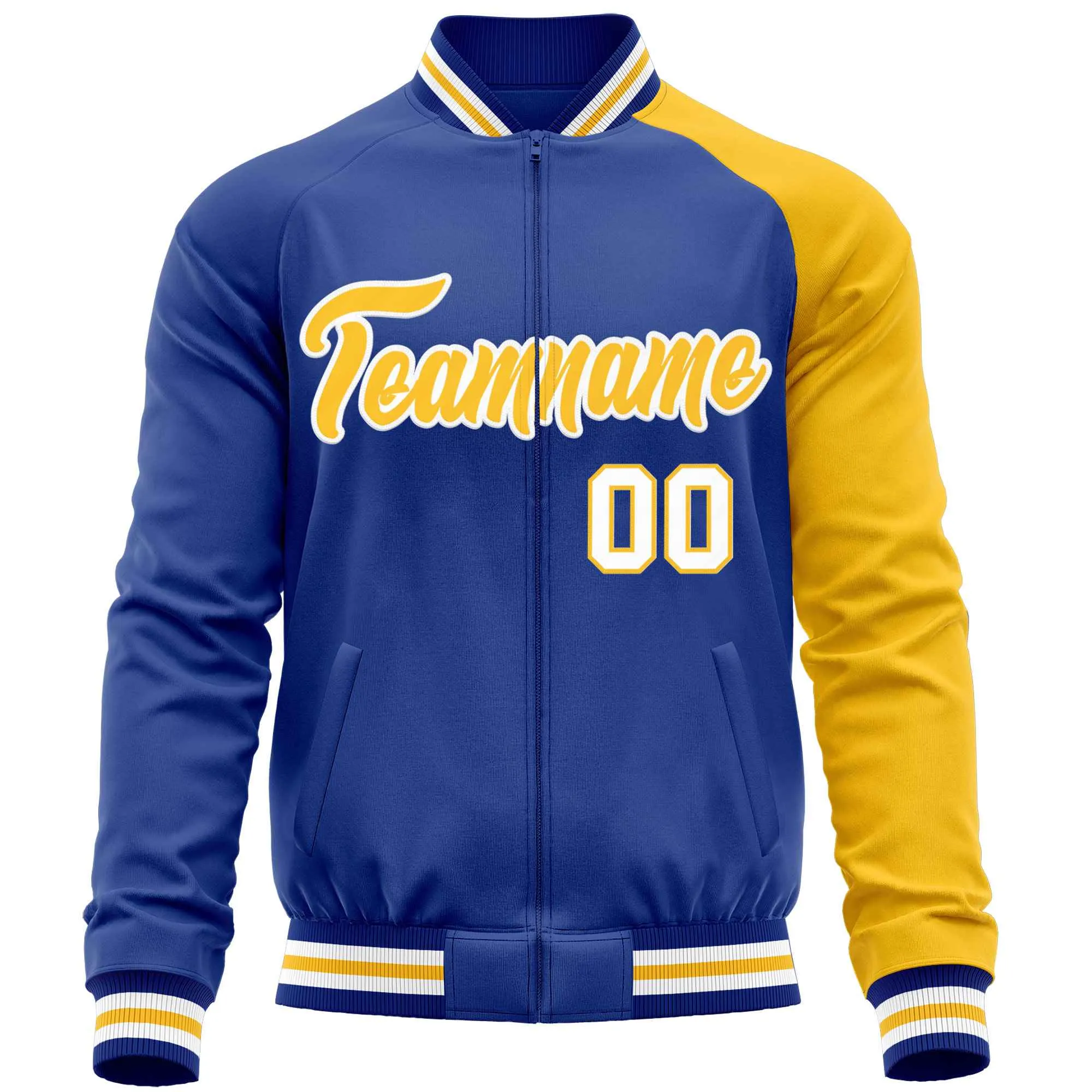 Custom Raglan Sleeves Casual Lightweight Varsity Jacket Personalized Stitched Letters & Number  Baseball Coat