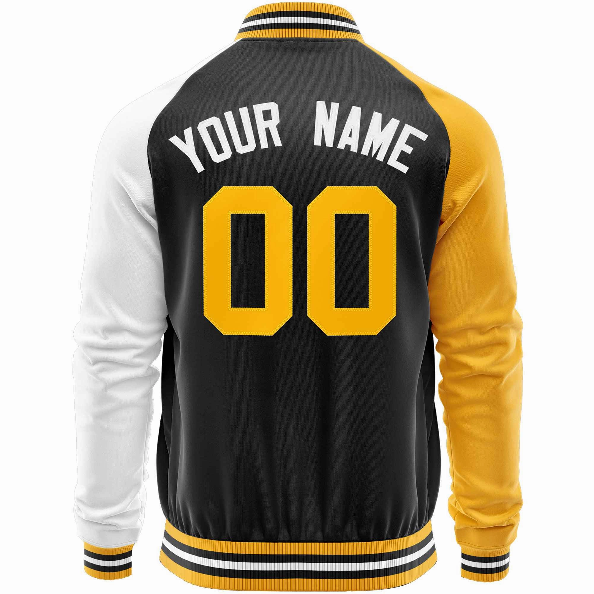 Custom Raglan Sleeves  Lightweight Varsity Jacket Personalized Stitched Letters & Number Letterman Baseball Coat