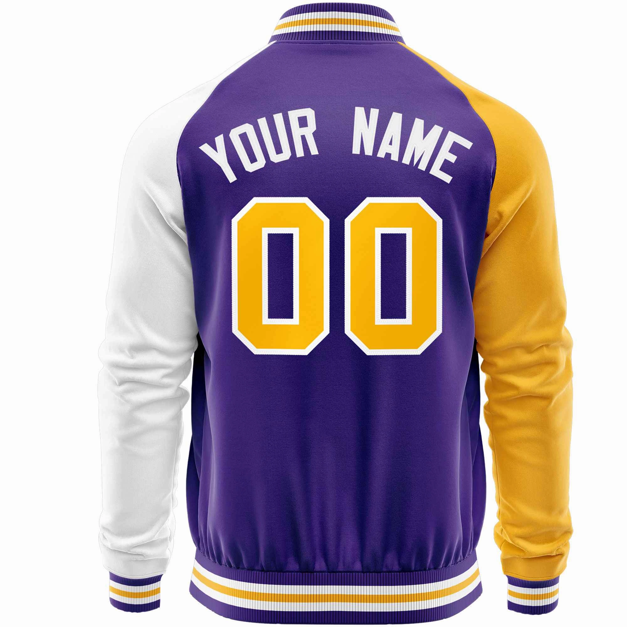 Custom Raglan Sleeves  Lightweight Varsity Jacket Personalized Stitched Letters & Number Letterman Baseball Coat