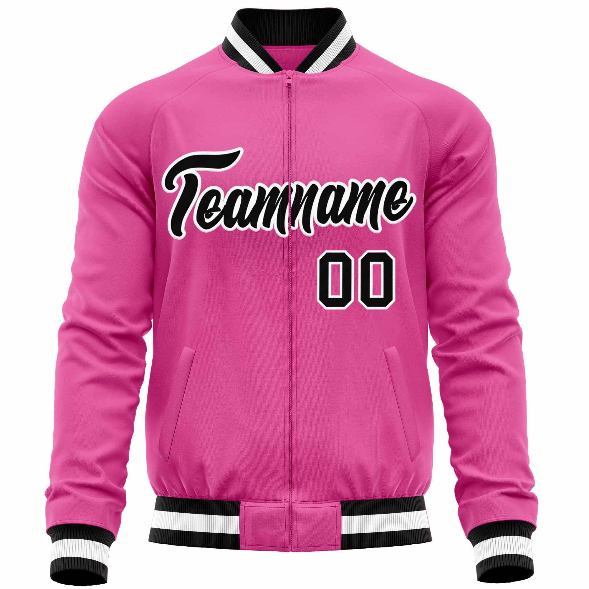 Custom Raglan Sleeves Stitched Letters & Number Cotton Blend Letterman Baseball Jacket For Men