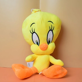 Cute Soft Tweety Plushie's Stuffed Sitting toy. Best gift for your kids. Living room decorations.