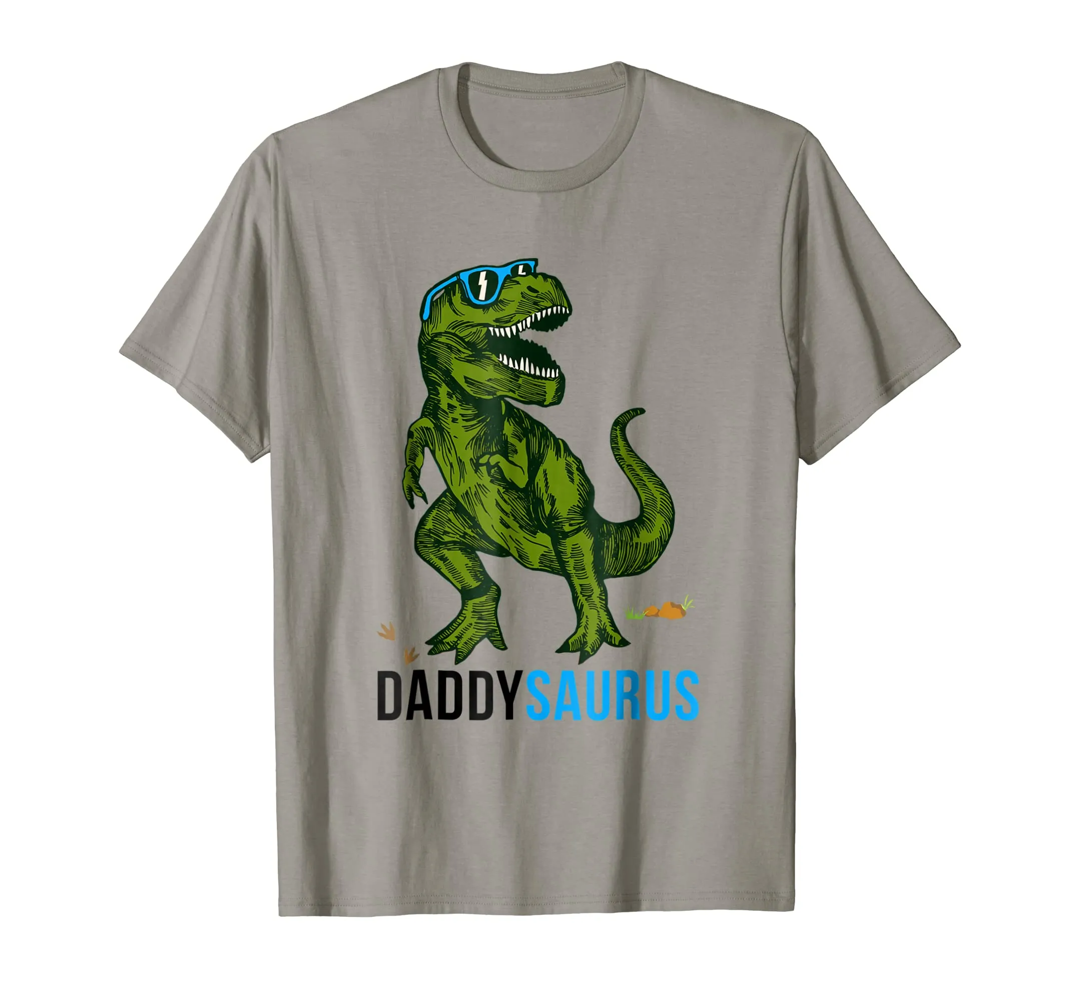 Daddysaurus T Shirt T Rex Daddy Saurus-Dad Fathers Day Gift