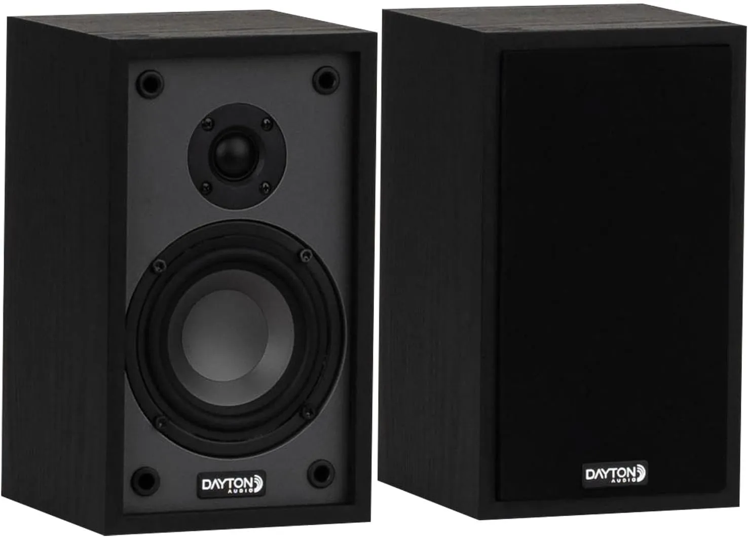 Dayton Audio Classic B40 Bookshelf Speaker Pair (Black)