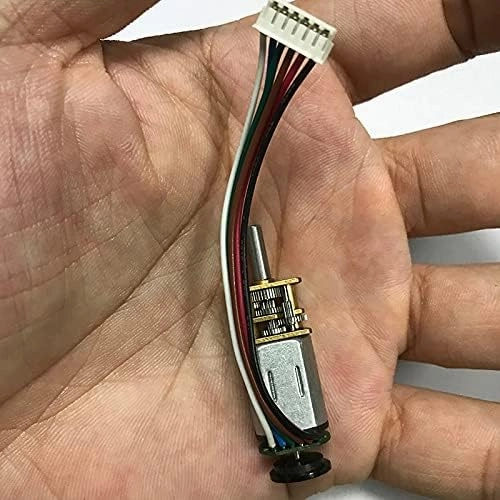 DC 3V 6V 12V 1000RPM Mini Full Metal Gear Motor Speed Encoder Hall DIY Robot Car GA12-N20