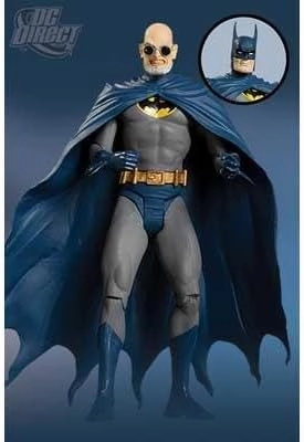 DC Direct Secret Files Series 3: Batman Rogues Gallery 2 Hugo Strange (With Alternative Batman Head)