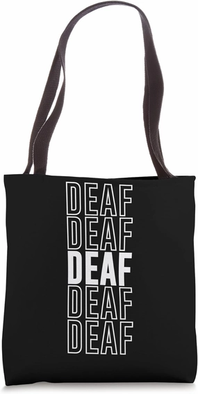 Deaf Tote Bag