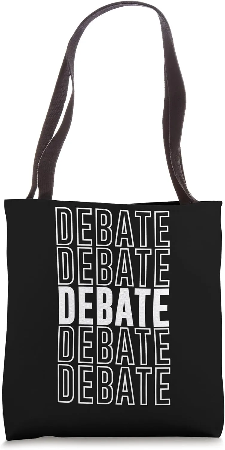 Debate Tote Bag