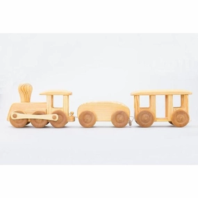 Debresk Big Train Wooden Toy Car 3yrs 