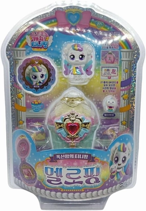 Dessert Catch Teenieping Season 4 Mini Figure Toy Mallowping 멜로핑 Korean Animation