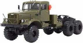 Die Cast Vehicle 1/43 for KRAZ-255V Heavy Tractor Transport Vehicle Model Static Decoration Car Model Truck Car Model Mini Cars Replica