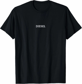 DIESEL English Word Apparel T-Shirt