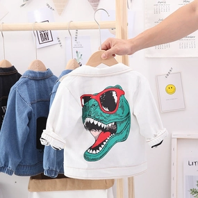 Dinosaur Denim Jacket