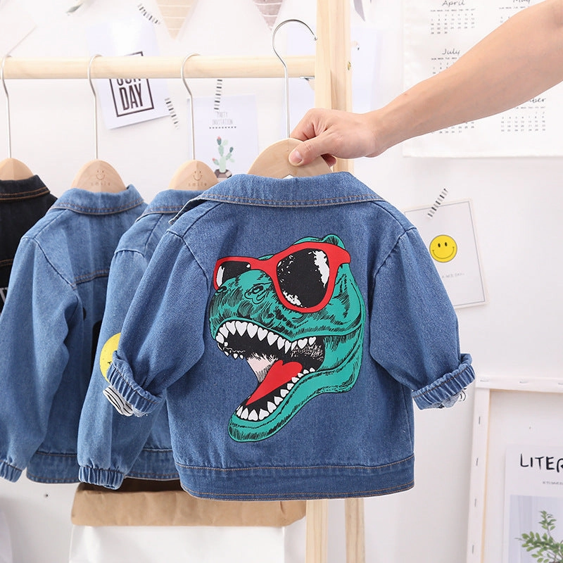 Dinosaur Denim Jacket