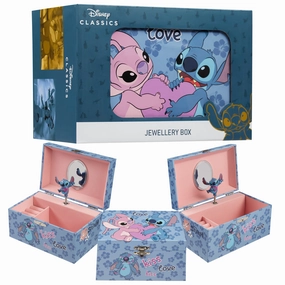 Disney Musical Jewellery Box for Girls, Stitch Gifts for Girls