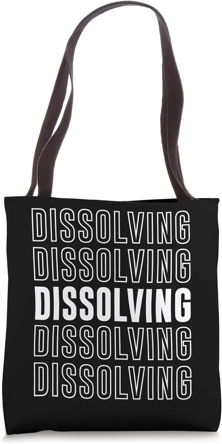 Dissolving Tote Bag