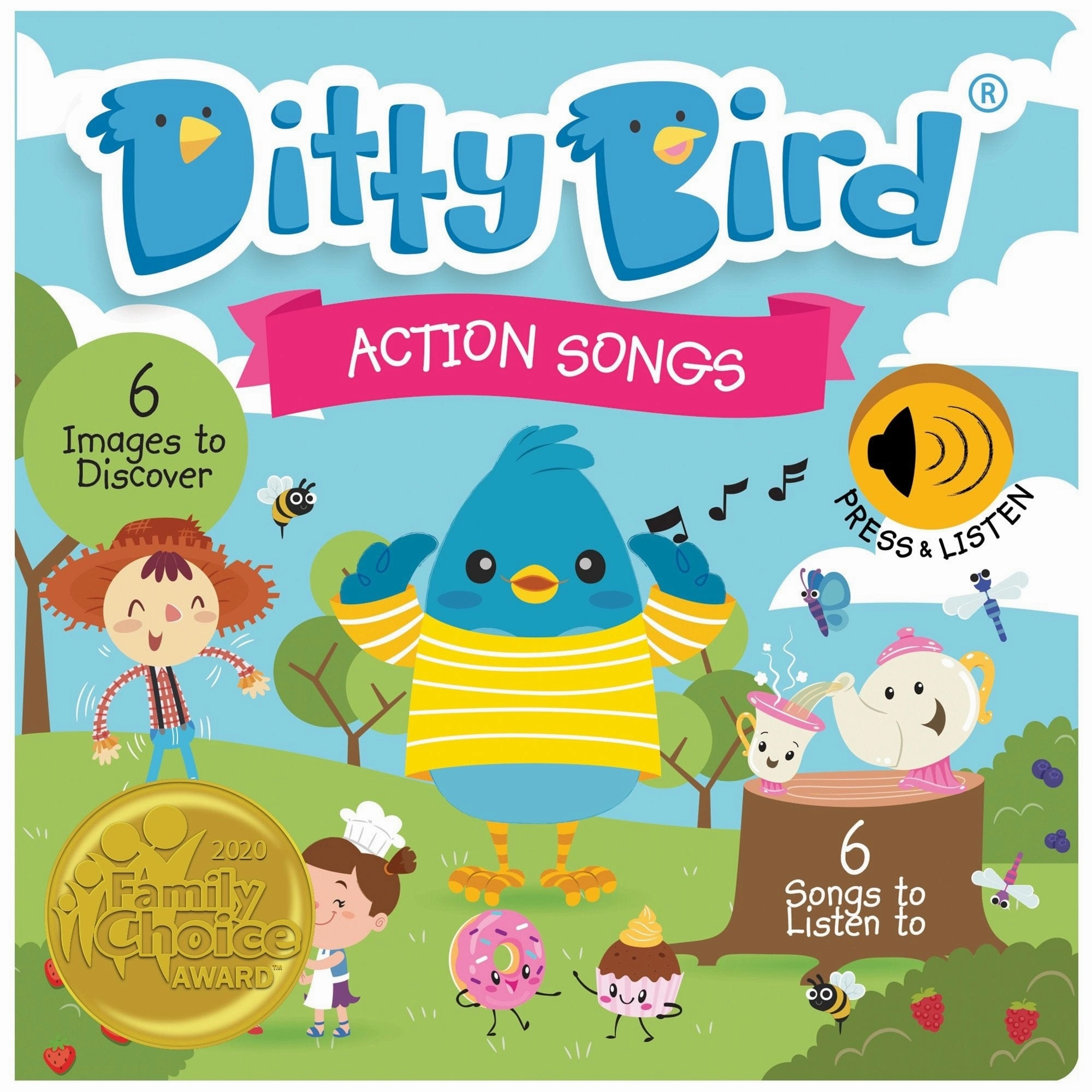 Ditty Bird Action Songs Musical Book
