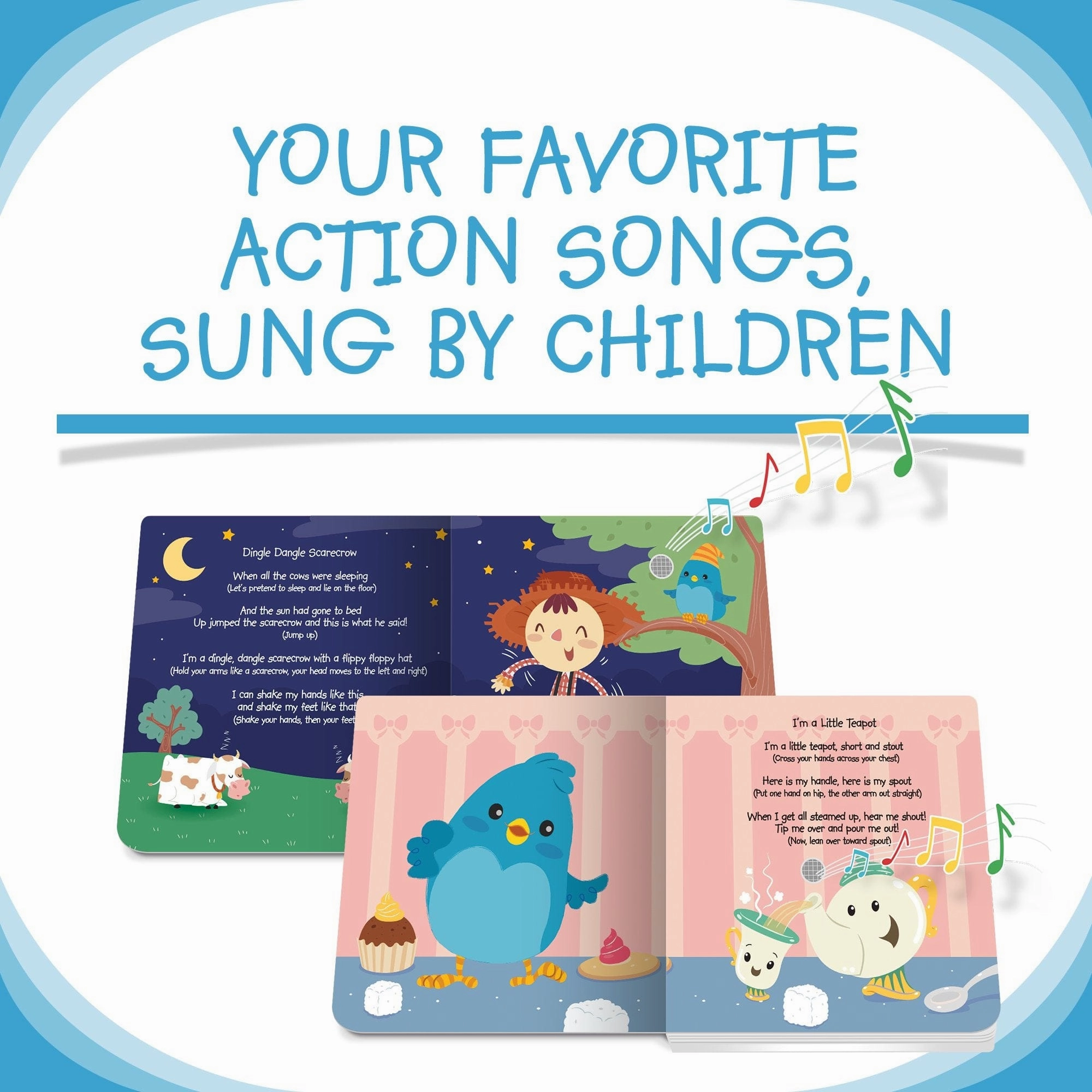Ditty Bird Action Songs Musical Book