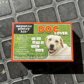 Dog Lover Magnetic Poetry Kit