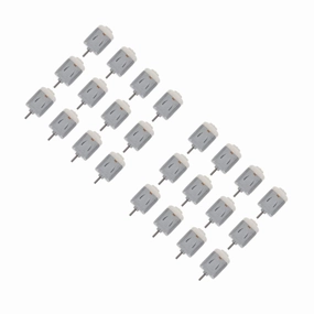 DOITOOL 2sets Mini Motor Dc Micro Motor for Boys and Girls Aluminum Alloy 12v Suitable for Mini Fan Toy Car 12pcs*2