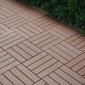 Easy-Connect Outdoor Deck Tiles - Perfect for Patios, Pools & Backyards
