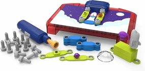 Educational Insights Design & Drill Space Circuits, Beginning Circuit Building Science Kit, STEM Toy, 52 Assorted Pieces with Kid-Friendly Power Drill & 20 Challenges for Kids Boys & Girls, Ages 5 