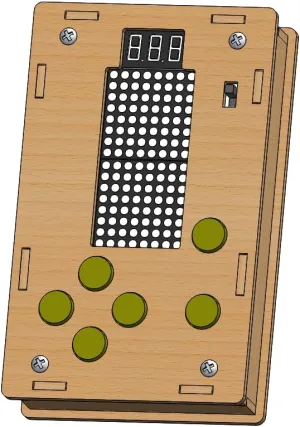 Eeasy-to-assemble Game Console, Science Educational Building Crafts，STEM Projects for Kids Ages 8-12,Gifts for Boys 6-12