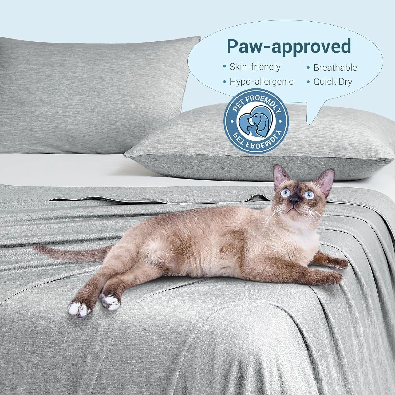 Elegear Revolutionary Cooling Blanket Throw, Absorbs Heat to Keep Body Cool for Night Sweats, Arc-Chill 3.0 Cool Fiber Q-Max>0.5 for Hot Sleepers, Lightweight Summer Cold Blankets for Sleeping, Grey