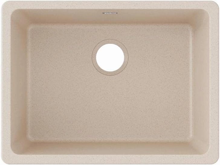 Elkay Quartz Classic ELGU2522BQ0 Single Bowl Undermount Sink, Bisque