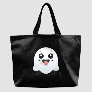 Emoji fantôme grand tote bag