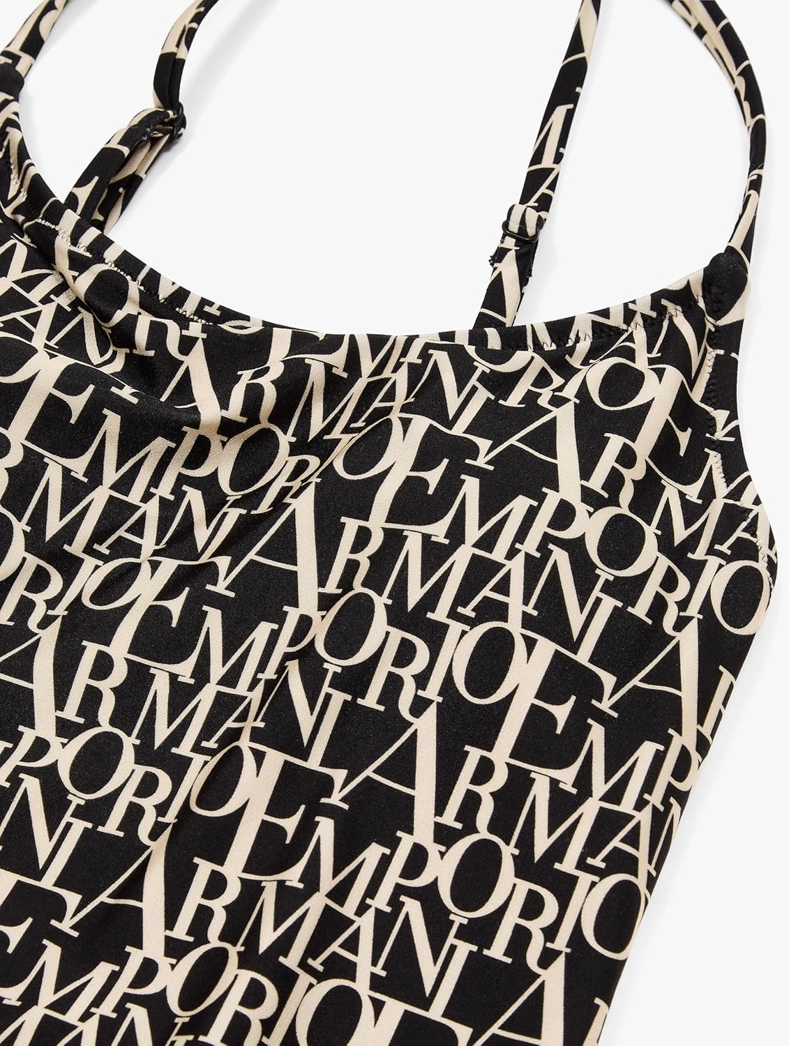 Emporio Armani Women's Classic Fit Logomania One Piece Swimsuit