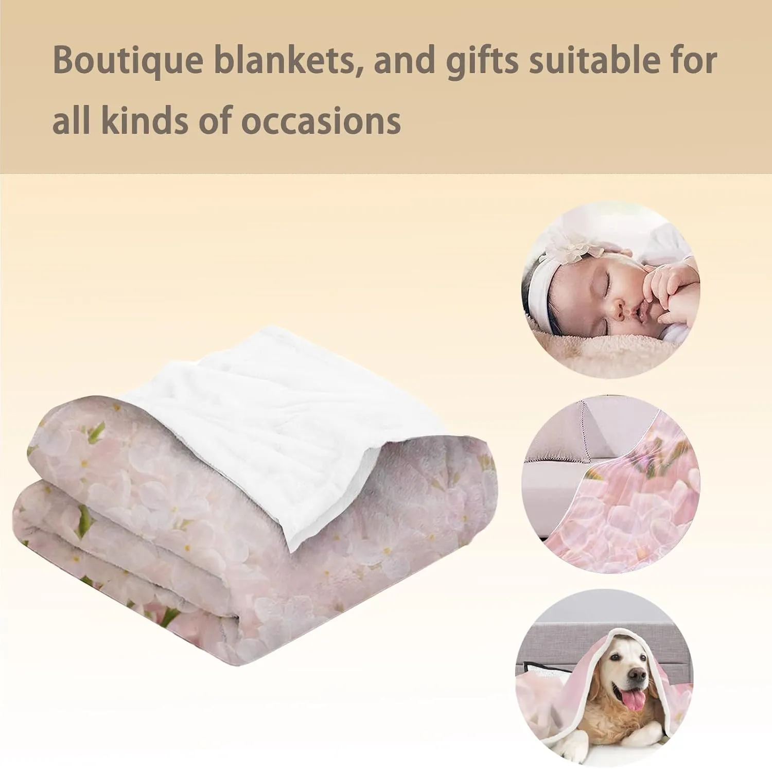 Enchanting Eagles Under Full Moon Blanket | Soft Warm Fuzzy Lightweight Flannel Throw Blanket Perfect for Couch, Bed, Travel, Outdoor & Home Decor, Cozy Blankets for Adults Kids 60×50 in