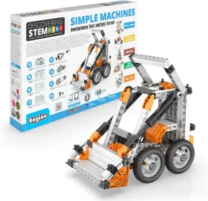 Engino- STEM Toys, Simple Machines, Construction Toys for Kids 9 , Gifts for Boys & Girls (60 Model Options), Building Toys for Learning & Fun