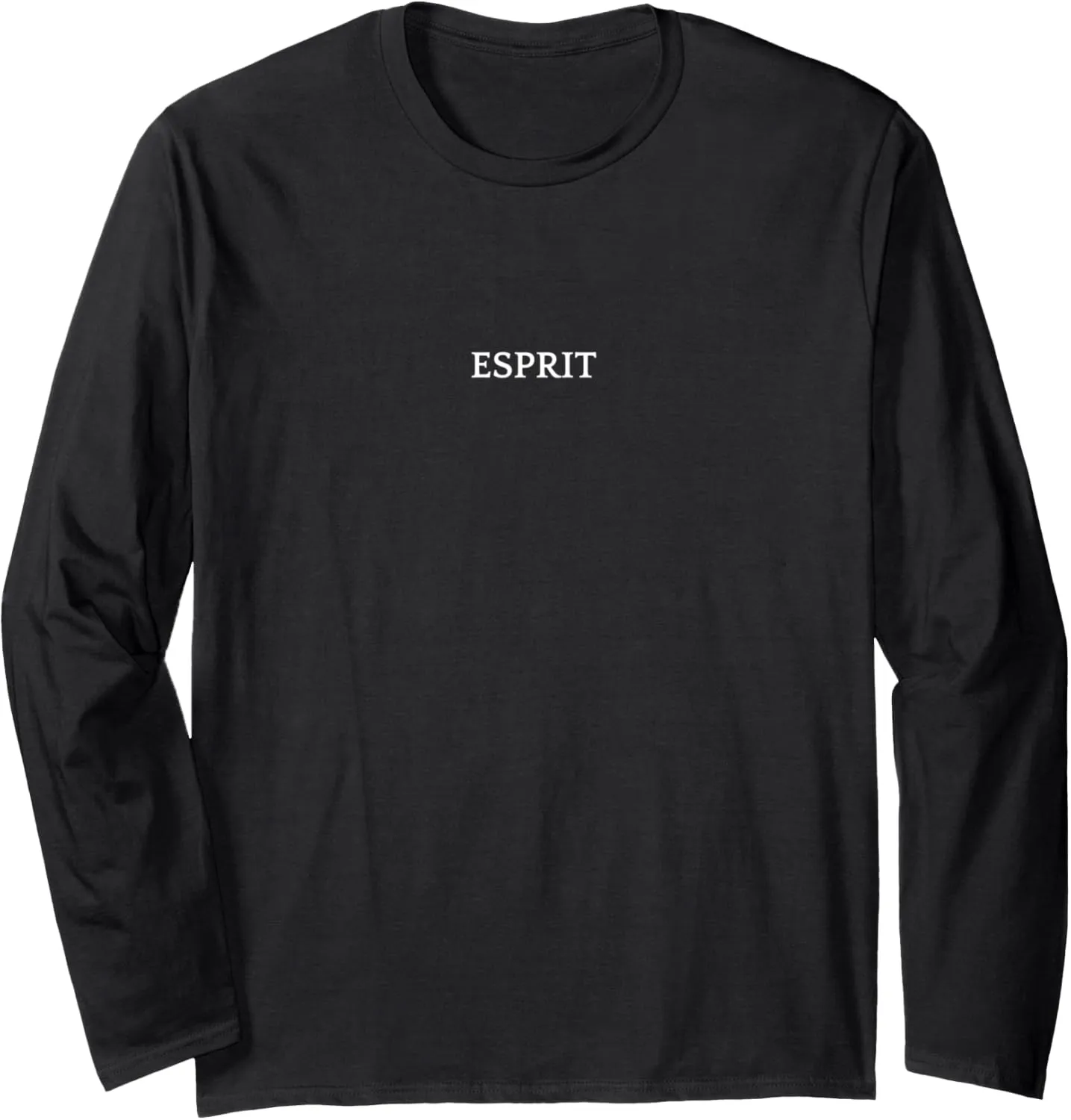 ESPRIT English Word Apparel Long Sleeve T-Shirt
