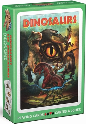 EuroGraphics Dinosaurs Playing Cards Deck, 54 Images
