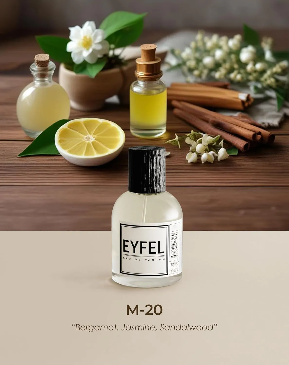 EYFEL Perfume for Men – M20 INSPIRED BY JOOP HOMME – Eau de Parfum Spray – Men’s Cologne – EDP 50 ml / 1.76 FL. OZ.
