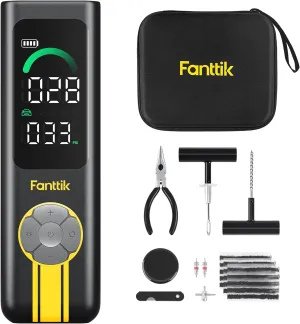 Fanttik Tire Repair Kit and X10 Cross Tire Inflator