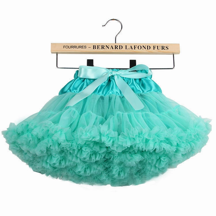 fashion Fluffy Women Pettiskirt Tutu Teenage Girl Adult Women Tutu dance wear party fluffy skirt 15 colors