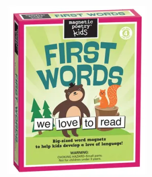 First Words Magnetic Set
