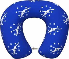 Flag of Corpus Christi Texas Neck Pillow Memory Foam U-Shaped Travel Neck Pillow for Airplanes Car Home