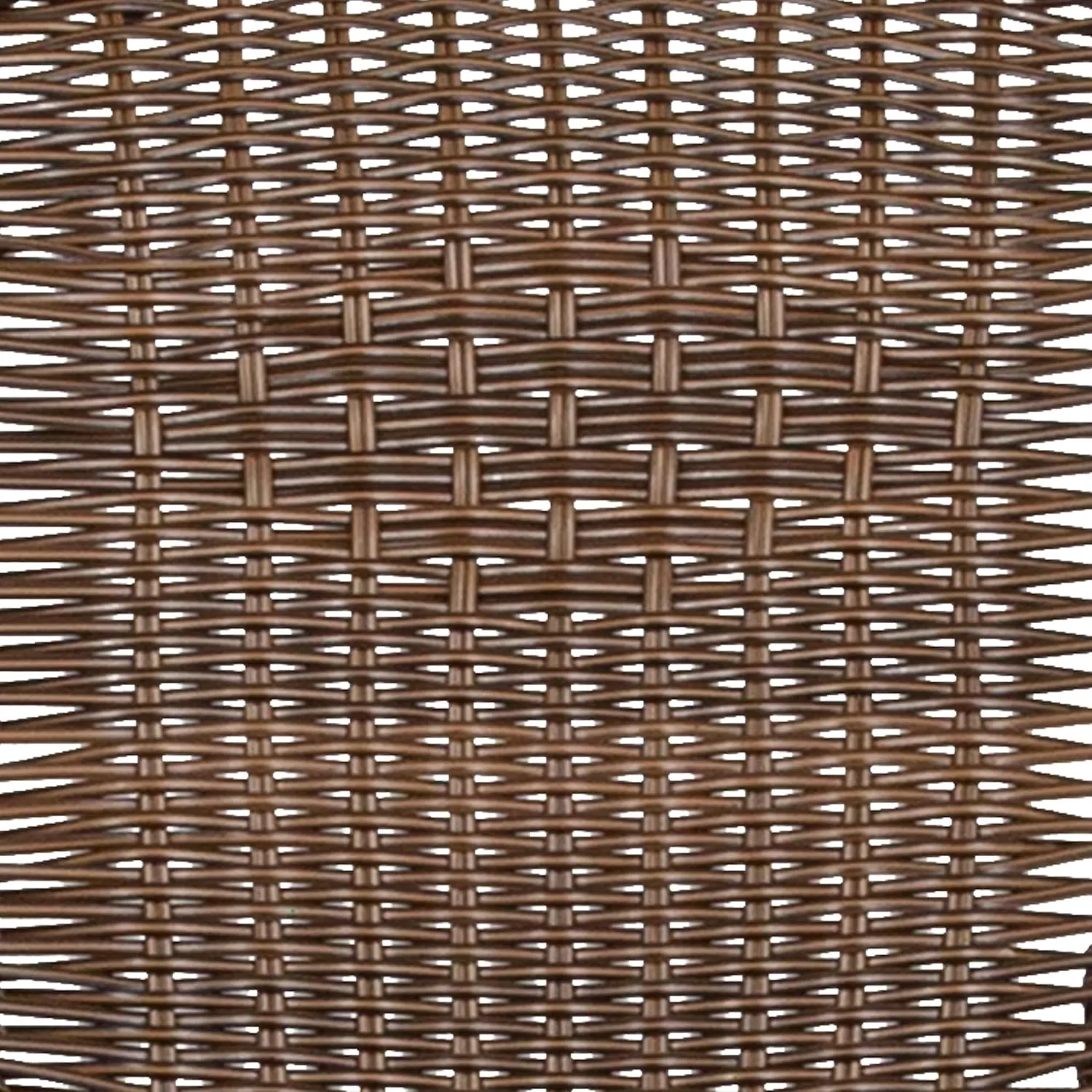 Flash Furniture Lila Modern Rattan Indoor/Outdoor Stackable Dining Chairs, Stacking Rattan Bistro Chairs for Patio or Restaurant, Set of 4, Brown
