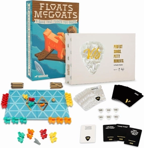 Floats McGoats Board Game and Verses Music Card Game