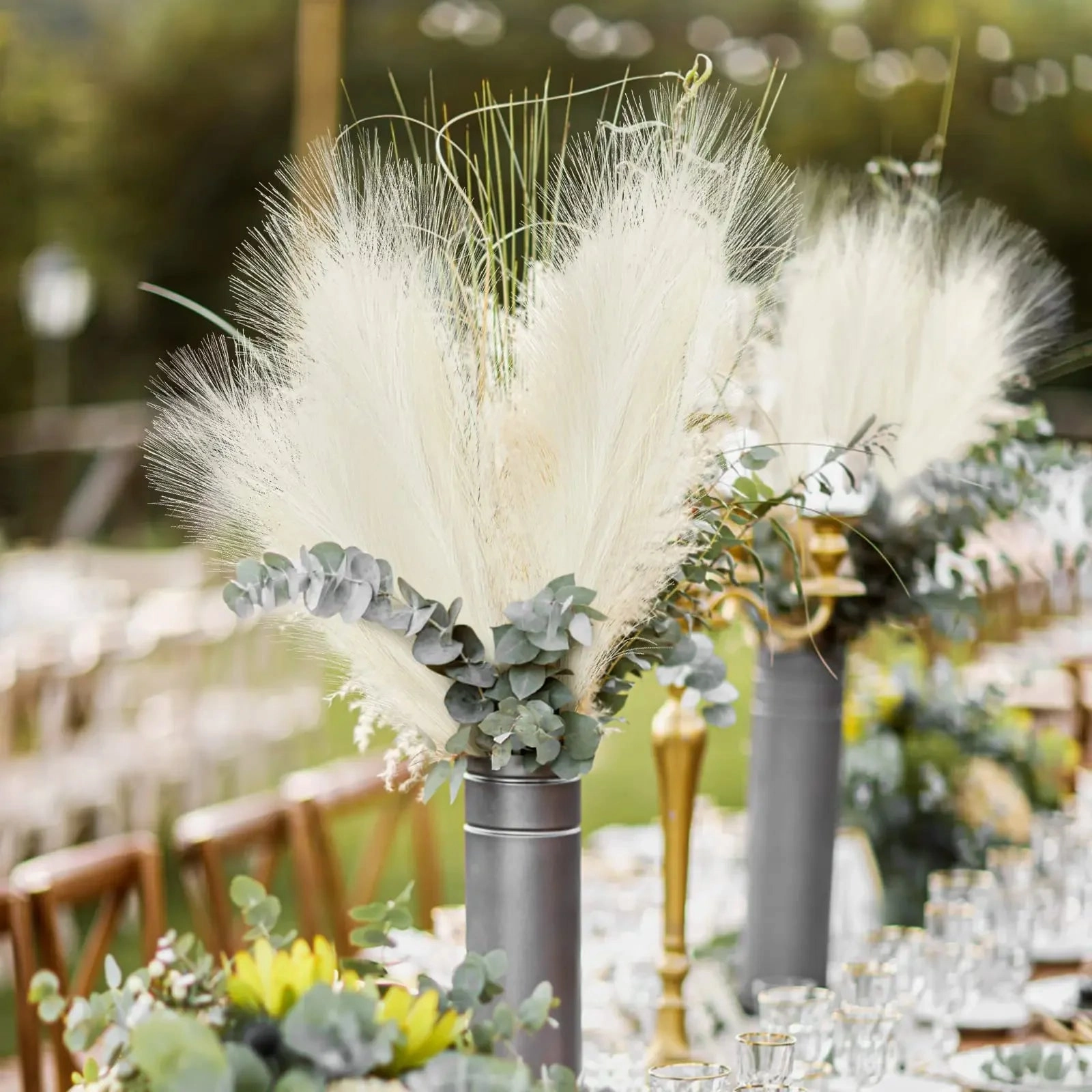Fluffy Pampas Grass Bouquet for DIY Decor