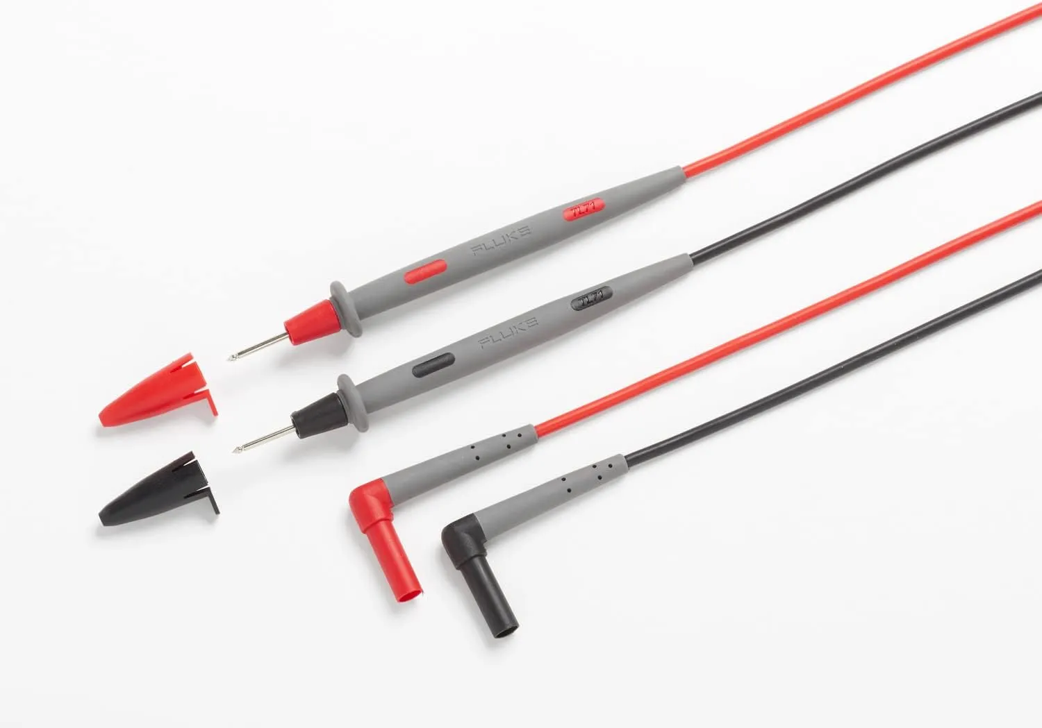Fluke TL81A Test Lead Set, Deluxe Electronic,Red/Black,Small